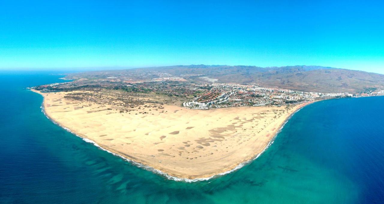 Primera Linea De Playa Del Ingles Y Las Dunas De Maspalomas Zewnętrze zdjęcie